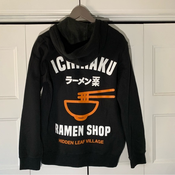 Naruto Shippuden Ichiraku Ramen Shop Full Zip Hoodie - Picture 1 of 3